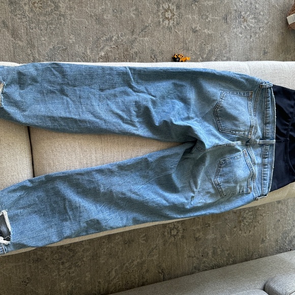 Abercrombie Maternity Ankle Straight Jean - Picture 2 of 3